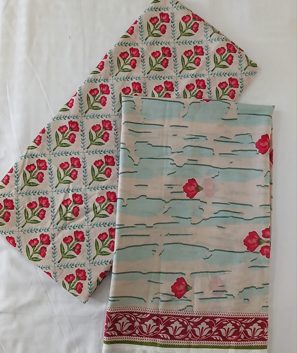 Bin Naeem Digital All Over Printed Lawn 3 Piece Suit – Unstitched Summer Collection with Voil Dupatta & Trouser