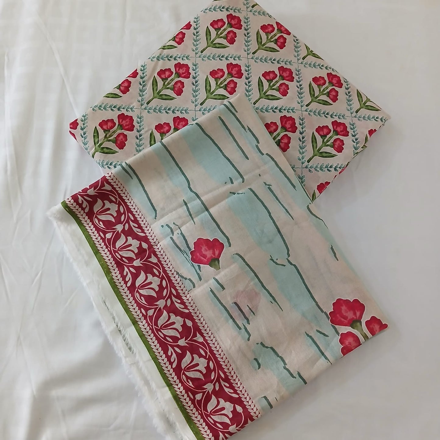 Bin Naeem Digital All Over Printed Lawn 3 Piece Suit – Unstitched Summer Collection with Voil Dupatta & Trouser