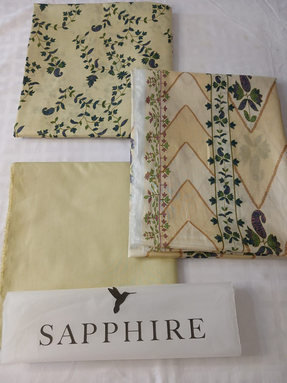 cream lawn suit dupatta floral print lightweight summer fabric